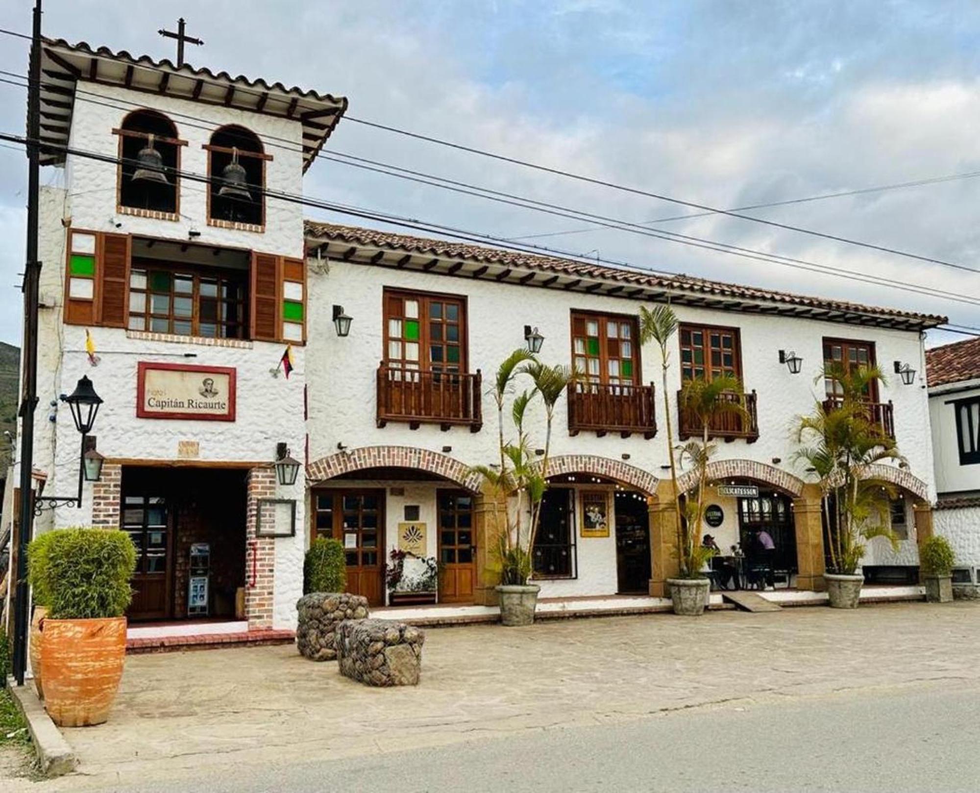 Hotel Capitan Ricaurte Villa de Leyva Exterior photo