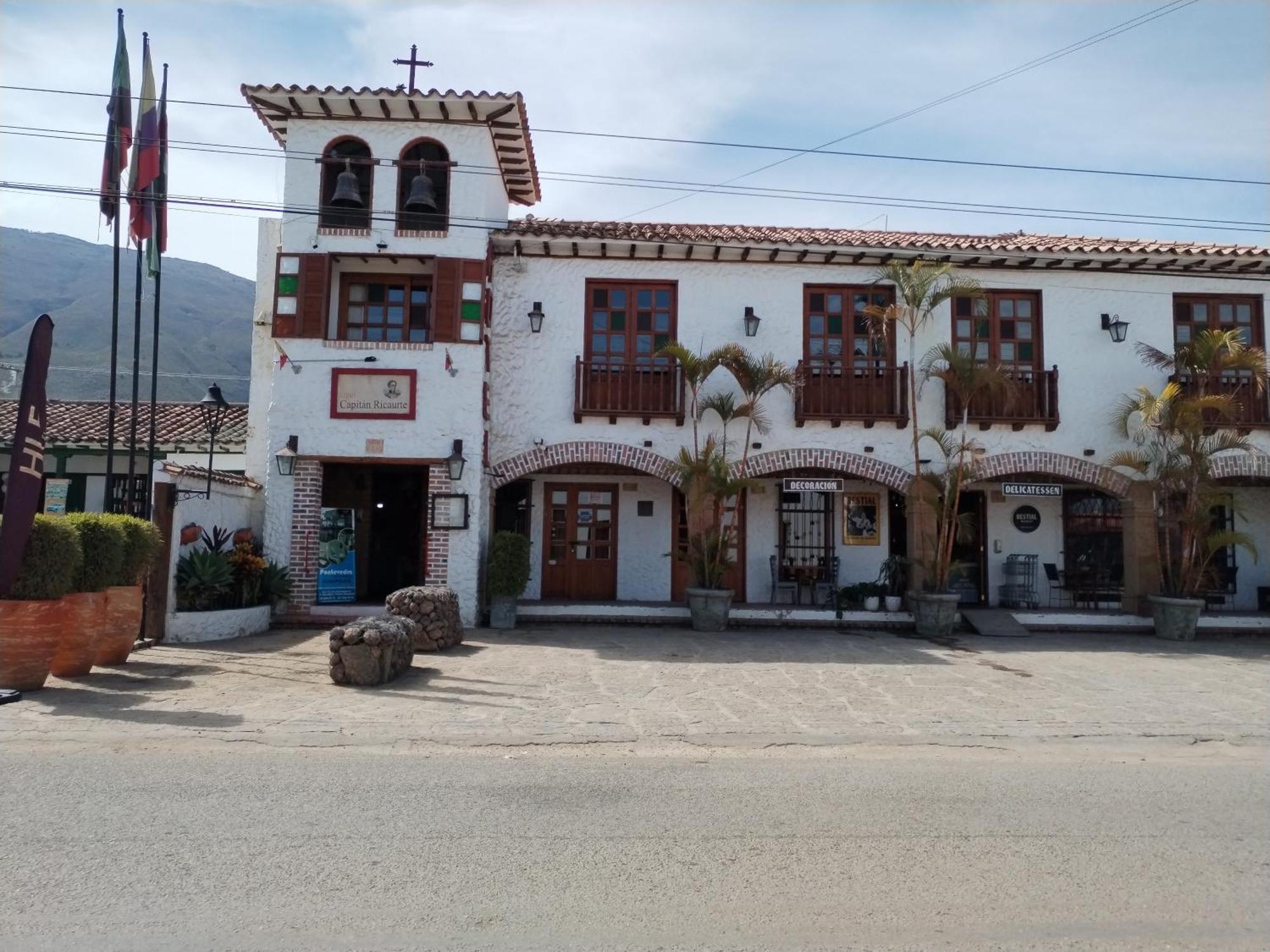 Hotel Capitan Ricaurte Villa de Leyva Exterior photo